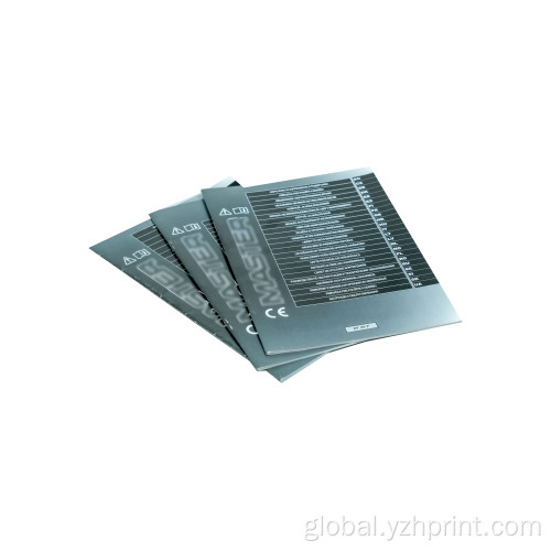 Die Cut Brochure Printing of Binding manual Instruction Manual Print Factory